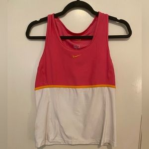 Two Toned Nike Tennis Athletic Top